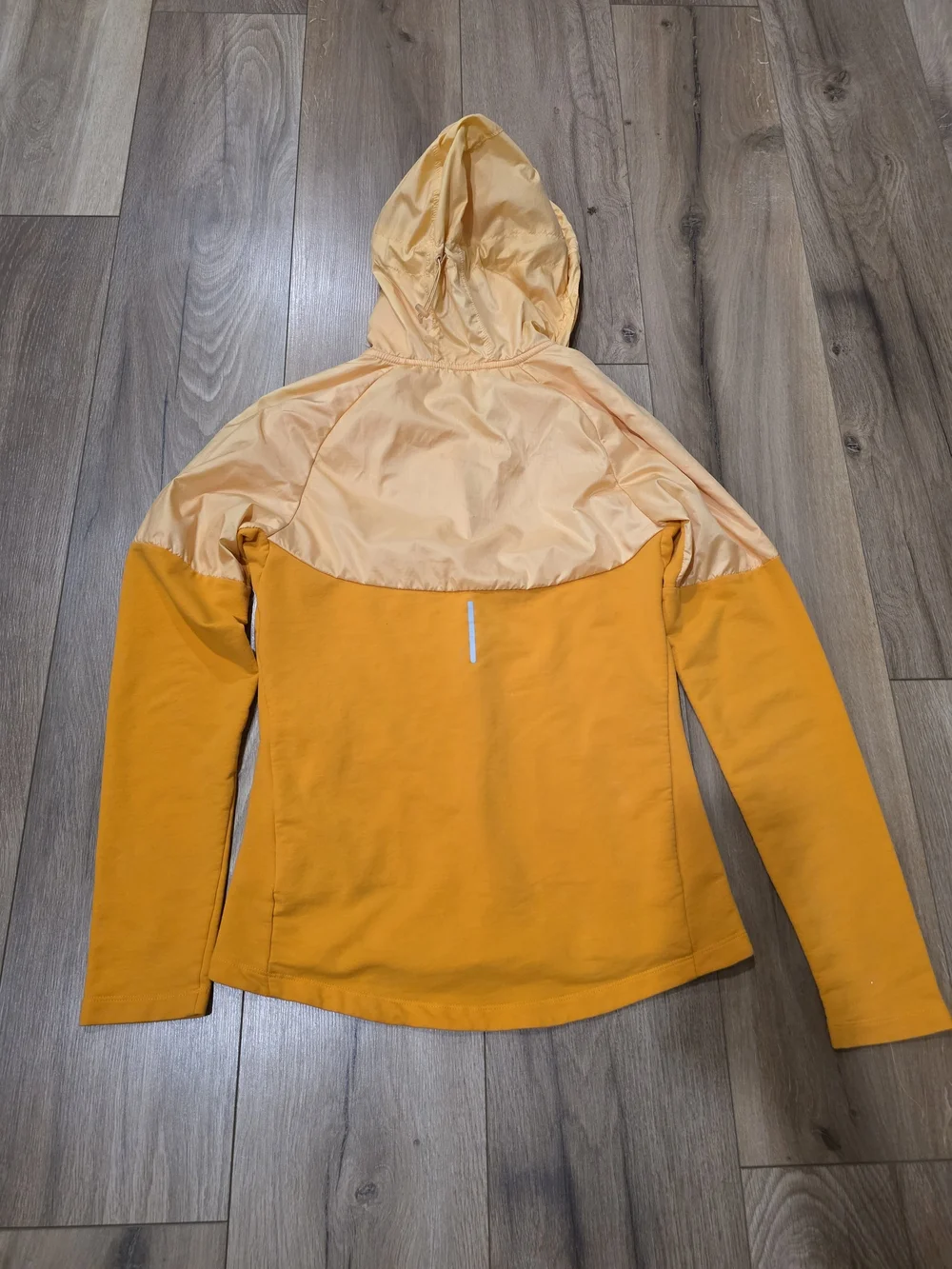 Nike Women’s Two-Tone Orange Hooded Jacket